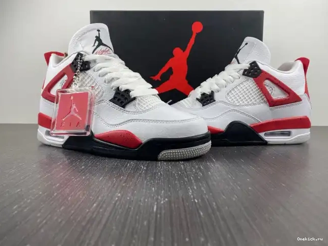 One Kick Red Air Jordan DH6927-161 4 Cement 0529